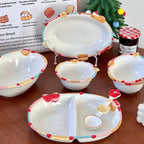 Ciotola in ceramica a forma di gattino colorato